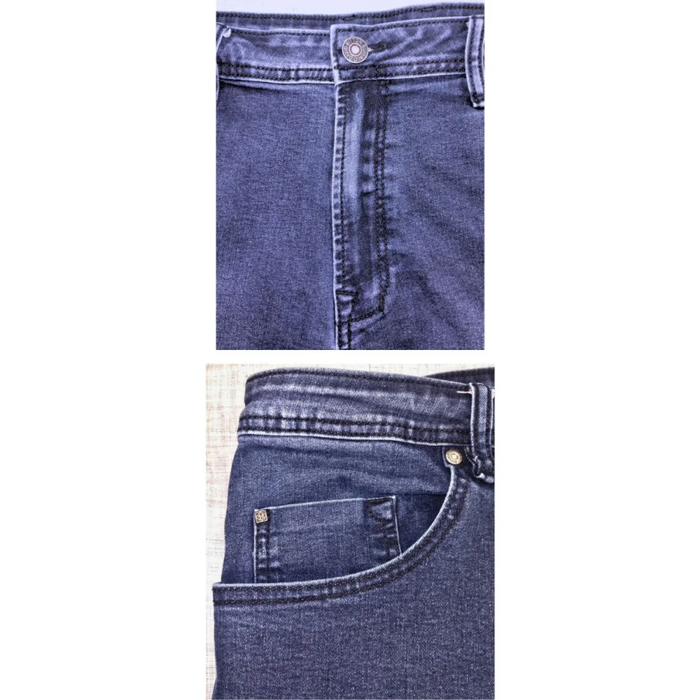 Men's Buffalo David Bitton Axel Blue Slim Straight Jeans (Size 38x34)